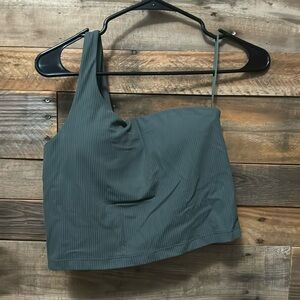 Lululemon one shoulder crop tank